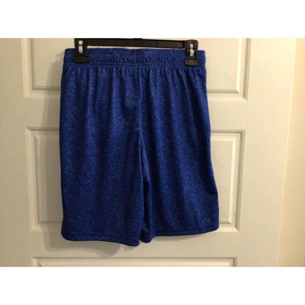 New Under Armour Boy's Renegade 3.0 Printed Blue Shorts‎ Size YL MSRP$:30.00 - Picture 2 of 2